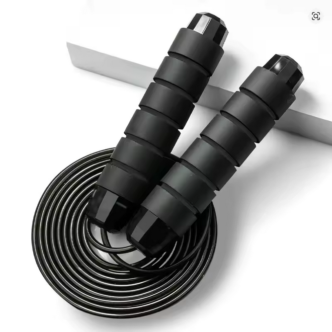 Corde à sauter en fil d'acier